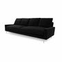 Sofas for hospitalities & contracts - Narciso Black Velvet | Sofa and armchair - CREARTE COLLECTIONS