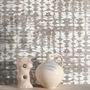 Papiers peints - Papier Peint - FEUILLE domino 60x85 cm - PLEATS - LAUR MEYRIEUX COLLECTION