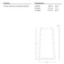 Walk-in closets - Cluster Mirror In Stainless Steel Structure and Bronze - DUISTT