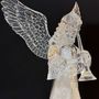 Nativity scenes and santons - LED Light-Up Angel Figurine – Horn - BLUE STAR B.V.