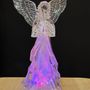 Nativity scenes and santons - LED Light-Up Angel Figurine – Horn - BLUE STAR B.V.