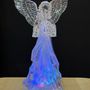 Nativity scenes and santons - LED Light-Up Angel Figurine – Horn - BLUE STAR B.V.