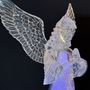Nativity scenes and santons - LED Light-Up Angel – Pray - BLUE STAR B.V.