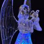 Other Christmas decorations - LED Lighted Angel with Dove – RGB & DC Power - BLUE STAR B.V.