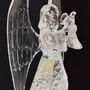 Other Christmas decorations - LED Lighted Angel with Dove – RGB & DC Power - BLUE STAR B.V.
