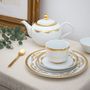 Assiettes de réception - Imperio Gold assiettes en porcelaine - PORCEL