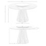 Dining Tables - Round walnut rotating dining table - ANGEL CERDÁ