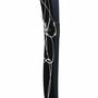 Horloges - Horloge murale Geo noir-blanc 6x41 cm - CARNEOL GLASS