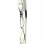 Horloges - Horloge murale Geo blanc-noir 6x41 cm - CARNEOL GLASS