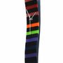 Horloges - Horloge murale arc-en-ciel noir-arc-en-ciel 10x41 cm - CARNEOL GLASS