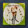 Decorative objects - Happy anniversary! Magnet - CARNEOL GLASS