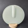 Vases - Vase rond de couleur blanche 13 cm - CARNEOL GLASS