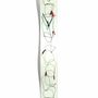Horloges - Horloge murale Miro blanc-rouge 10x70 cm - CARNEOL GLASS