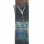 Horloges - Horloge murale floue noir-arc-en-ciel 10x41 cm - CARNEOL GLASS