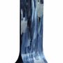 Vases - Vase noir de 14x36 cm aux couleurs blanc-gris-argent - CARNEOL GLASS