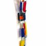 Horloges - Horloge murale Czesko rouge-bleu 6x41 cm - CARNEOL GLASS