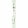 Horloges - Horloge murale blanche Geometry 12x115 cm - CARNEOL GLASS