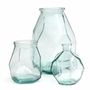 Vases - The Round Origami Vase - Blue - BAZAR BIZAR LIVING