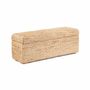 Ottomans - The Big Sure Storage Ottoman - Natural - BAZAR BIZAR LIVING