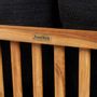 Sofas - The Malawi Two Seater - Natural Black - BAZAR BIZAR LIVING