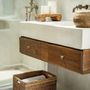 Shopping baskets - The Colonial Magazine Basket - Natural Brown - L - BAZAR BIZAR LIVING
