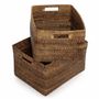 Shopping baskets - The Colonial Magazine Basket - Natural Brown - M - BAZAR BIZAR LIVING