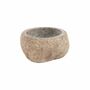 Mugs - The River Stone Bowl - Black - S - BAZAR BIZAR LIVING