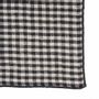 Napkins - The Picknick Napkin - Natural Black - 45x45 - BAZAR BIZAR LIVING