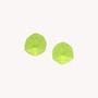 Jewelry - Lime green clip earrings - Combava - NATURE BIJOUX