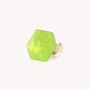 Jewelry - Adjustable small ring (lime green) - Combava - NATURE BIJOUX