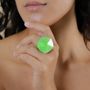 Jewelry - Lime green ring T58 - Combava - NATURE BIJOUX