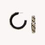 Jewelry - Creoles earrings - Madam Bogolan - NATURE BIJOUX