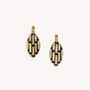 Jewelry - "eye shape" french earrings - Madam Bogolan - NATURE BIJOUX