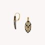 Jewelry - "eye shape" french earrings - Madam Bogolan - NATURE BIJOUX