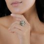 Jewelry - Adjustable round ring - Madam Bogolan - NATURE BIJOUX