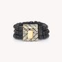 Jewelry - Big stretch bracelet - Madam Bogolan - NATURE BIJOUX