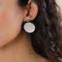 Bijoux - Boucles d'oreilles clips ronds - Saint Honore - NATURE BIJOUX