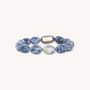 Bijoux - Bracelet extensible perles ovales - Skala - NATURE BIJOUX