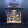 Other Christmas decorations - Christmas LED Snow Lantern with Music – Santa’s Sleigh - BLUE STAR B.V.