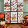 Design textile et surface - série linge de cuisine Fall puppies - KARENA INTERNATIONAL