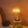 Table lamps - Designer and modern bulb base in 3D printing - CRÉA-TH