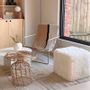 Design objects - Cubo, our sheepskin cube - MAISON THURET