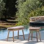 Lawn chairs - Bench Faye - GOMMAIRE
