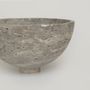 Bols - SILVER TRAVERTINE FRUIT BOWL - CENTERPIECE - KIWANO CONCEPT