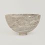 Bols - SILVER TRAVERTINE FRUIT BOWL - CENTERPIECE - KIWANO CONCEPT