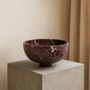 Bols - ROSSO LEVANTO MARBLE FRUIT BOWL - KIWANO CONCEPT