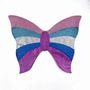 Children's dress-up - Rainbow Pink Butterfly Wings - Costume - LABAY