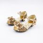 Children's dress-up - Golden Mules Size 33 (8-10 years) - LABAY