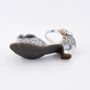 Children's dress-up - Silver Mules Size 27 (3-4 years) - LABAY