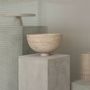 Bols - TRAVERTINE FRUIT BOWL - CENTERPIECE - KIWANO CONCEPT